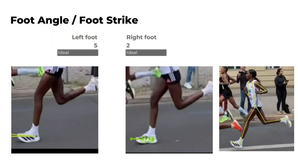 Tigit Assefa Foot Strike Berlin 2023 - Running Form