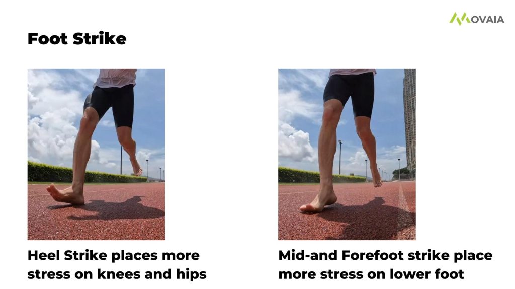 The type of footstrike determines how impact forces from running are distributed on your body.