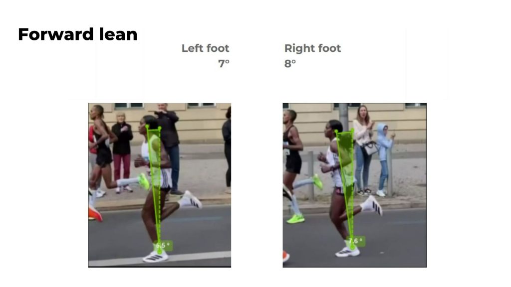 Tigit Assefa - Forward Lean - Running Form - Berlin 2023
