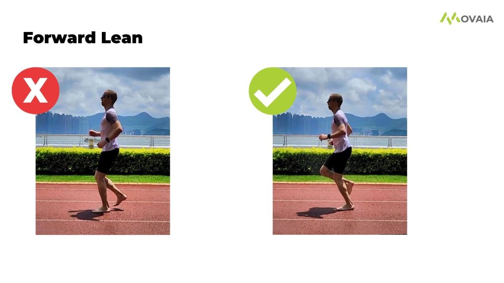 Forward Lean is an important concept in running form for beginners