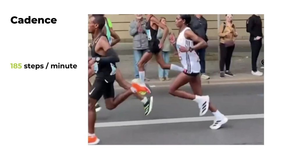 Tigit Assefa Cadence - Running Form - Berlin 2023